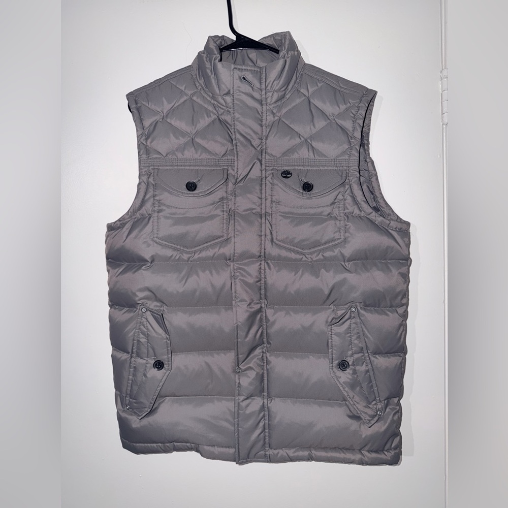 Timberland Cargo Puffer Vest Mens Size Medium